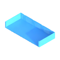 Render of MODULITH 165 Decor Drawer - 4W-1H